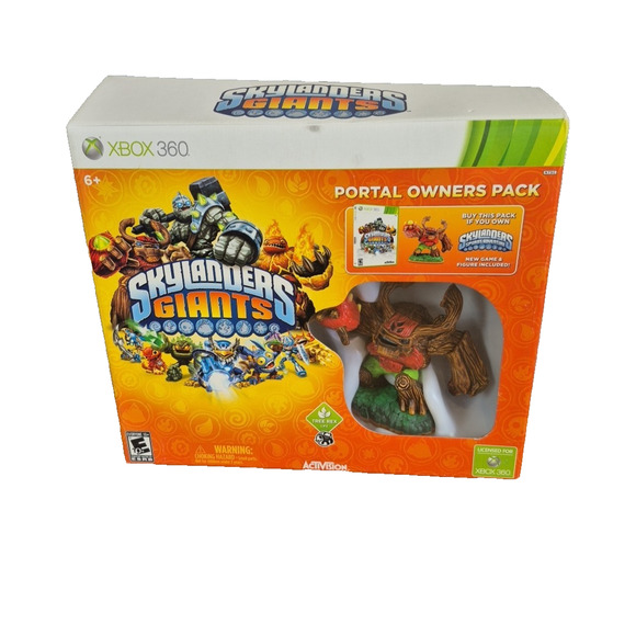 Skylanders Giants XBOX 360 Portal Owners Pack New Game Open Box Action Figures - Picture 1 of 14
